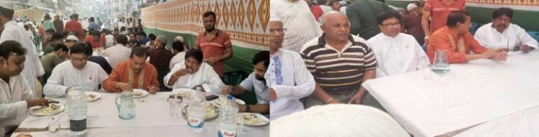 ঈদ-ই-মিলাদ-উন-নবী উপলক্ষে ঢাকা মহানগরীর মিরপুর ১নাম্বারের কলওয়ালা পাড়ায় মিলাদ, দোয়া মাহফিল ও রান্না করা তবারক বিতরন