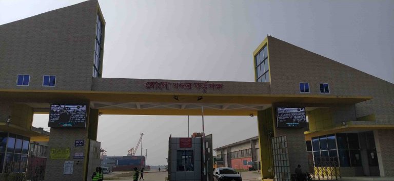 মঙ্গলবার থেকে মোংলা বন্দর জেটির কাজ বন্ধ